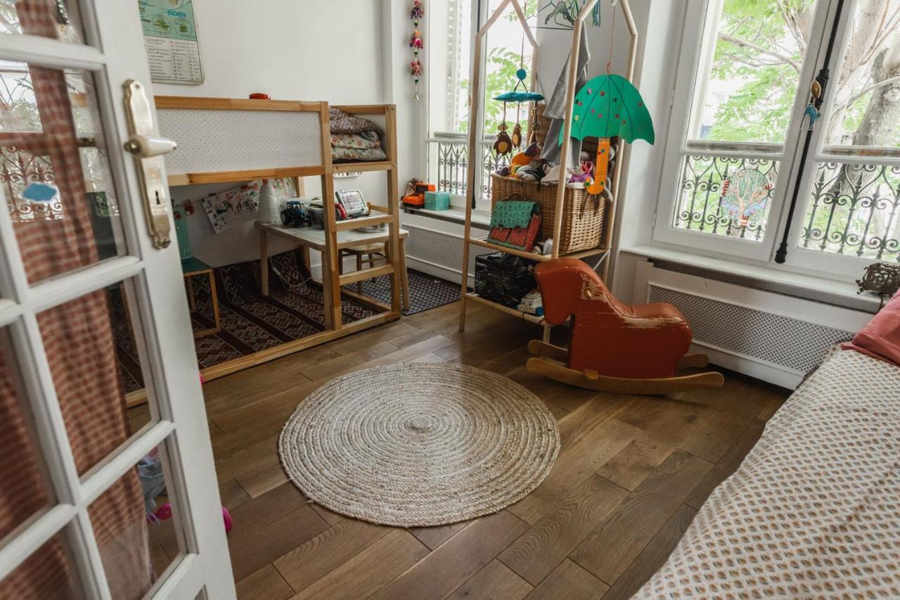 شقة Bright Atypical Duplex In Menilmontant باريس المظهر الخارجي الصورة