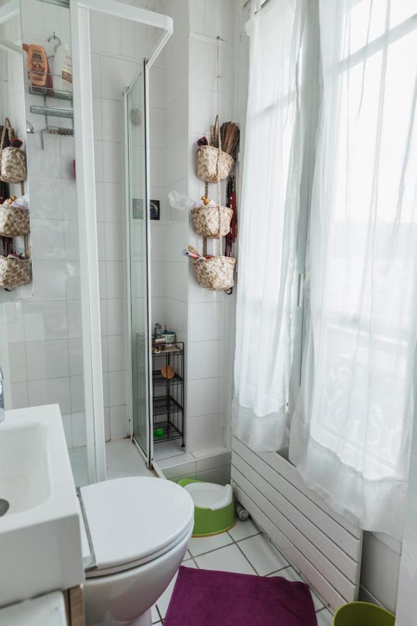 شقة Bright Atypical Duplex In Menilmontant باريس المظهر الخارجي الصورة